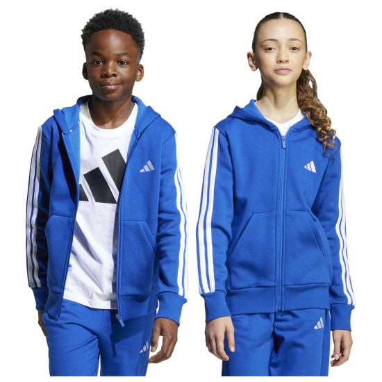 Adidas Παιδική ζακέτα 3-S Fleece Full Zip Hoodie Adidas Παιδική ζακέτα 3-S Fleece Full Zip Hoodie